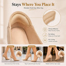 Heel Pads for Shoes, 4 Pairs Heel Grips for Womens Shoes, Cushion Inserts for Loose High Heels that are Too Big, Shoe Protectors, Slip Stopper Back Liners for Sneakers & Boots, Blister Relief Pad — 6