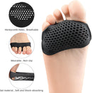Metatarsal Pads 4 Pairs Ball of Foot Cushions for Women and Men,Foot Pads for Pain Relief for Shoes Pads, Bunion Forefoot Pads, Foot Cushion for Ball of Feet (Black) 4