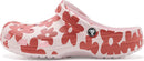Crocs Unisex Adult Classic Clog - Seasonal Graphic – Bubble Ice/Multi Petals — 4
