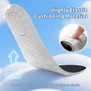 Insoles for Men and Women, 4D Cloud Shoe Inserts, Memory Foam - Black — 2