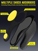 Carbon Fiber Insole for Men and Women- Sport Shock Absorbing Shoe Insert - Carbon Black — 3