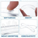 Ramede 9 Pairs Heel Cushion Pads Shoe Strap Cushion Pads,Transparent — 4