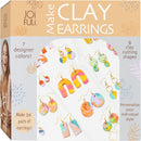 JOiFULi 132 Pc- Complete DIY Friendship Craft Set for Teens, Ages 12+ Aesthetic Polymer Clay Earring Jewelry Craft… — 1
