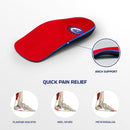 Pure Stride Professional 3/4 Length Orthotics - Shoe Insole & Support for Metatarsals, High Arch, Flat Feet - Pain Relief for Plantar Fasciitis, Arch, Heel - 1 Pair, Men's 5-6.5 / Women's 7-8.5 - Generation 2 — 3