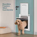 Baboni Dog Door for Door,3-Flap,Durable Plastic Frame,Medium — 3