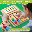 V-Opitos Color Matching Puzzle, Montessori Brain Teaser for Kids Ages 3-7 — 2