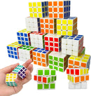 48 Pack Mini Cube Puzzle Party Favors for Kids, 1.18in 3x3 Magic Cube School Rewards & Classroom Prize for Students, Birthday Party Favors Easter Christmas Stocking Stuffers Gifts for Kids — 1