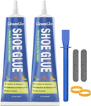 Shoe Glue, Professional Grade Flexible Shoe Sole Repair Adhesive - 2 PCS — 1