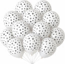 Dog Paw Print Balloons, Cute Puppy Pet Theme Birthday Latex Balloons for Boys Girls, Black White Dog Party Decorations Supplies for Kids Children Dogs Lover Farm Animal Theme Baby Shower Party Decor | Black Dog Paw — 1