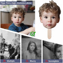 Big Head Cutout on a Stick – 6" to 48" Personalized Face Cutouts for Graduation Party, Birthday Custom Photo Booth Decoration Gifts, 1PC — 7