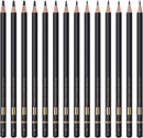 MARKART Drawing Sketching Pencils Set, 14 Pieces, Graphite Pencil(12B - 4H) — 2