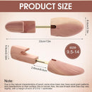 4 Pairs Adjustable Cedar Shoe Trees for Men — 2