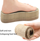3 Pairs Wool Felt Warm Shoe Insoles, Cuttable Shoe Cushion Inserts — 3