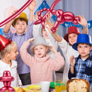 LXZFCRG 260 Long Balloons, Shiny Metallic Latex Twisting Balloon for Balloon Animals, Magic Balloons for Birthdays Wedding Party Decorations 100pcs (Metallic Red) — 5