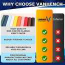 Vanhench 30"×1200" (100') Pink Wrapping Paper Roll, Solid Color Craft Paper for Mother's Day, Valentine's Day, Wedding, Birthday, Anniversary, Bouquet Flower, Poster Bulletin Board Paper | 30" X 100' — 2