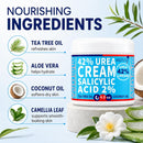 ASDToTio 42% Urea Foot Cream for Dry, Rough Feet with Aloe Vera, 4 oz — 6