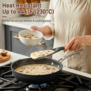 3 PACK Cooking Spoon Spatula for Nonstick Cookware, Heat Resistant Silicone — 5