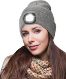 MELASA Unisex Beanie with The Light Hands Free Winter Beanie Gifts for Men — 7
