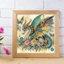 ZQEATRY Dragon Special Shape Diamond Art Kits for Adults,5D Diamond Painting Kits for Beginner,DIY Diamond Crystal Rhinestones Gem Art Kits for Home Wall Decor 11.8 X 11.8inch | XJ118 — 2