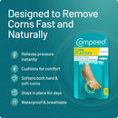 Compeed Corn Medium Size Plasters, 10 Hydrocolloid Plasters, Foot Care, Fast Natural Corn Removal, Dimensions: 1.7 cm x 6.0 cm 3