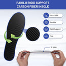 Carbon Fiber Insole 1 Piece, FAKILO Carbon Fiber Foot Plate Shoes Insert for Women Men, Rigid Support for Hallux Rigidus, Turf Toe, Foot Fractures, Mortons Toe - 273mm — 2