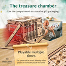 Caesar´s Riches Puzzle Box - Wooden Escape Room in A Box for Adults - Mind Puzzles - Puzzle Boxes with Hidden Compartments - Birthday Gift Gadget for Men and Women — 4