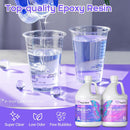 HeyClear 2 Gallon Epoxy Resin Kit with Pumps Crystal Clear, Hard for Crafts — 3