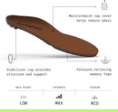 Superfeet All-Purpose Memory Foam Support Insoles (Copper) for Active Lifestyle with Memory Foam Cushioning - 9.5-11 Men / 10.5-12 Women — 3