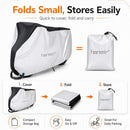 Hanmir Bike Cover Waterproof Outdoor, Bicycle Cover UV with Storage Bag — 6