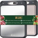 GUANCI Stainless Steel Cutting Board for Kitchen, Non Toxic 2-in-1 Double Sided Design, 304 Food Grade Stainless… — 1