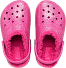 Crocs Kids' Classic Lined Kids Clog – Fuchsia Fun/Multi — 4