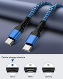 iPhone 18/17/16/15 Fast Charger Cable 10ft, Extra Long Type C Power Cord 5