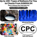 120 Balloons Rainbow Thickened 12 Inch, Assorted Color Latex Balloons Made With Strong Multicolored Latex for Birthday Baby Shower Wedding Party Supplies Arch Garland Decoration | 12inch (Normal) | B24-120multi — 4