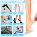 36 Pcs U-Shaped Callus Cushions, Soft Corn Pads for Foot Bottom, Felt Adhesive Metatarsal Pads, White Heel Protectors for Pain Relief, Prevent Calluses from Rubbing in Shoes for Men & Women. 7