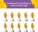 LEGO Birthday Party Cake - Building Toy for Boys & Girls, Ages 7+ - Birthday Decoration with 10 Candle Accessories - Craft for Kids - 40815 — 5