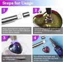 LET'S RESIN UV Resin Kit with Light, Bonding&Curing in Seconds, 30g — 6