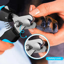 Candure Dog Nail Clippers and Trimmer with Safety Guard to Avoid Over-Cutting Toe Nails, Professional Grooming Pet Nail Clipper with Nail File for Small, Medium & Large Breeds — 4