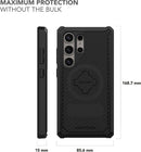 Rokform Galaxy S24 Ultra Rugged Case, Magnetic + RokLock (Black) — 6