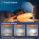Akejrym LED Desk Lamp for Office Home & Battery Operated Lamp Rechargeable Lamp Foldable & Portable Light, [2-Fold… — 2