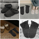 LIFKOME 1 Pair 260mm Sheepskin Replacement Insoles - Warm, Cozy, Fluffy Wool Winter Liners for Shoes, Clogs, Boots, Slippers — 6