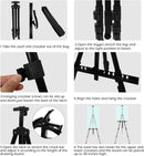 NS JYMB Easel Stand for Sign and Painting, 17-66 Inch, Black 4 Pack | 66Black 4pack — 8