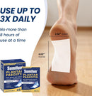 Sumifun Plantar Fasciitis Relief Patches 4% Lidocaine Maximum Strength Pain Patches for Foot Pain, Targeted Relief for Heel & Arch Pain, 8-Hour Comfort, Small 2.52"x4.02" Patch (Small, Count, 28) — 4
