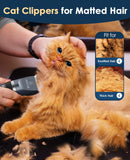 oneisall Quiet Cat Clippers for Matted Hair & Long Hair, Cat Shaver — 2