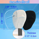 Ball of Foot Cushions for Women, 8PCS Metatarsal Pads & Shoe Inserts | Instant Pain Relief & All-Day Comfort, Secure Gel Heel Inserts for High Heels, Universal Fit Size ((Clear, Beige, Black) 6