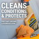 Armor All Car Leather Cleaner Spray with Beeswax, 16 Fl Oz