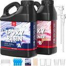 Jarezina 64OZ Epoxy Resin Kit, 1:1 Easy Mix Casting Resin for Crafts — 1