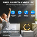 Smart LED Table Lamp, 4-in-1 Wireless Charger, Night Light, Alarm Clock, Bluetooth Speaker with App Control, Bedside… — 3
