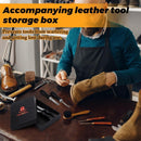 CBHGFEA 4 Size Leather Edge Skiving Bevelers Tool Set (4mm 6mm 8mm 10mm) — 7