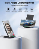 Fast Wireless Charger, [2 Pack] NANAMI Wireless Charging Stand Compatible with iPhone 18 Pro/18 Pro Max/17/17 Air/17 Pro/16/15/14, Desktop Nightstand Phone Charger Dock for Galaxy S26/S26+/S25/S24/S23 photo 4