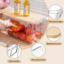 4 Set Stackable Storage Plastic Container with Removable Bamboo Cover — 4